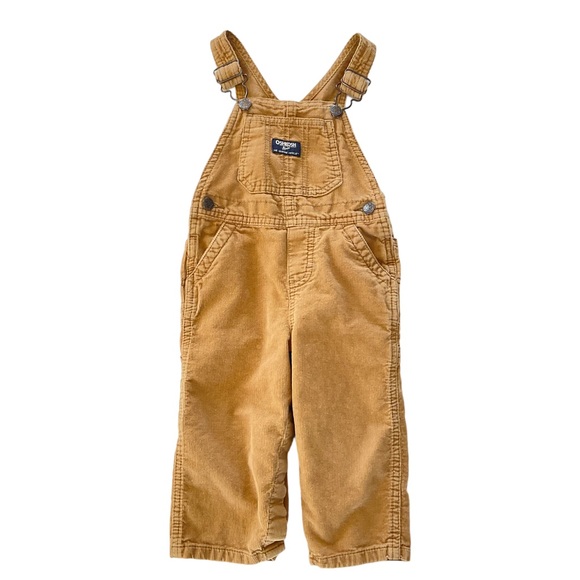 OshKosh Kids Corduroy Dungarees Brown Age 24M
